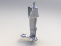 Стойка сочлененного обратного фиксатора КС-116